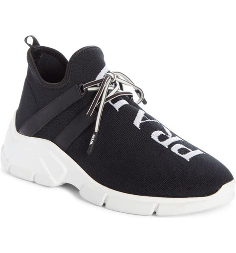 prada knit sneakers|women's prada sneakers nordstrom.